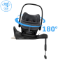 Preview: Maxi Cosi Pebble slide pro moon graphite